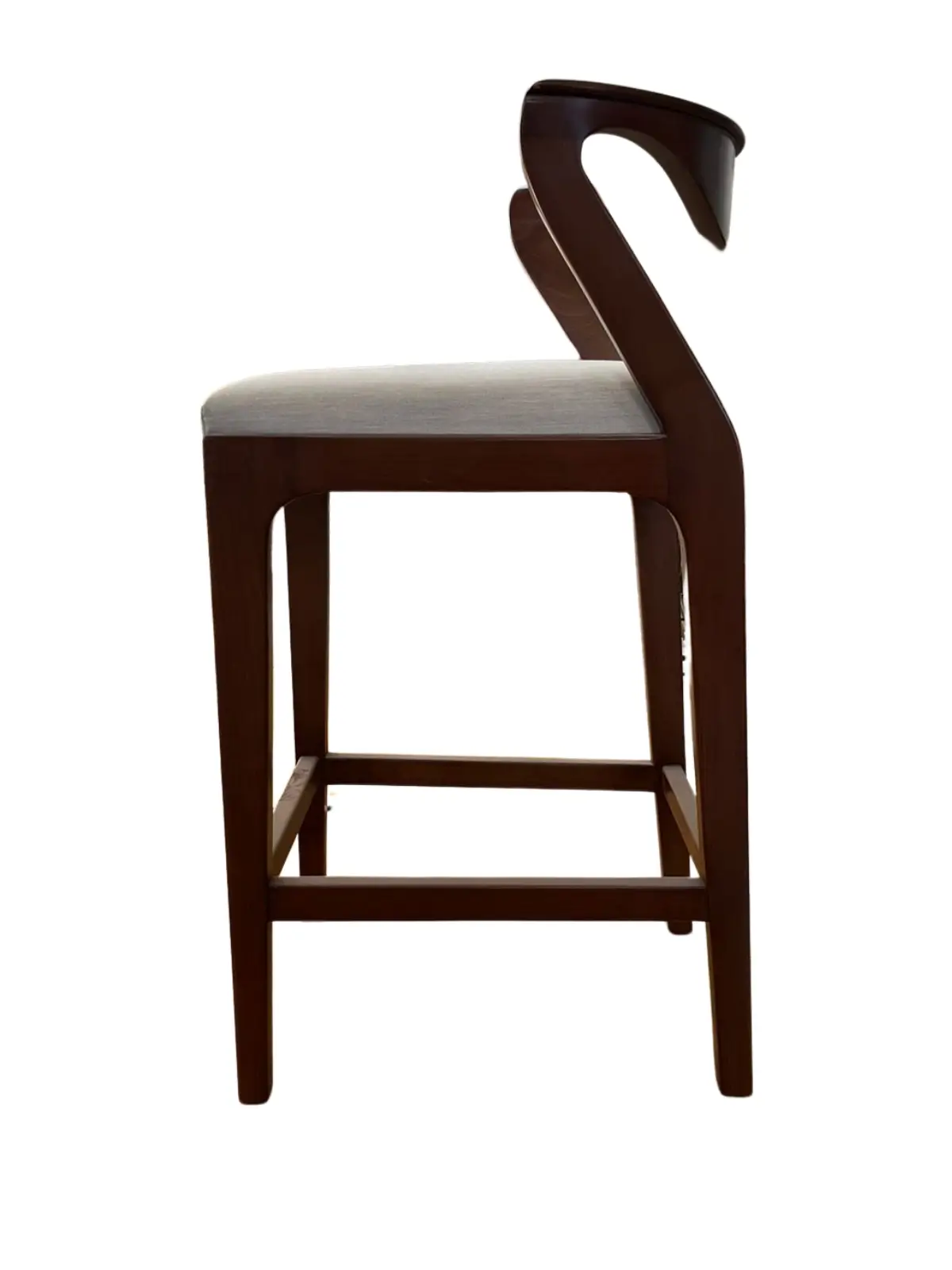 Classic Beech Bar Stool - Polygon Design